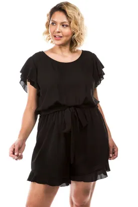 Tammie Black Romper