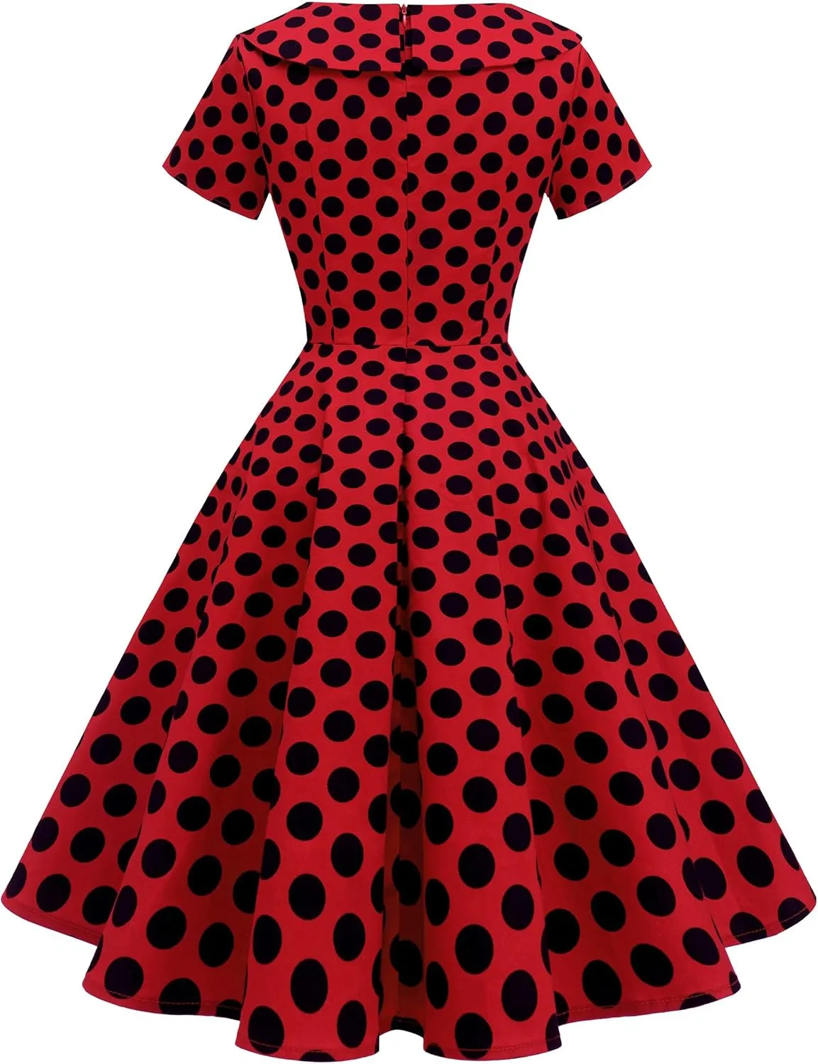 Wedtrend Women's 1950s Vintage Audrey Hepburn Style Cocktail Swing Dresses