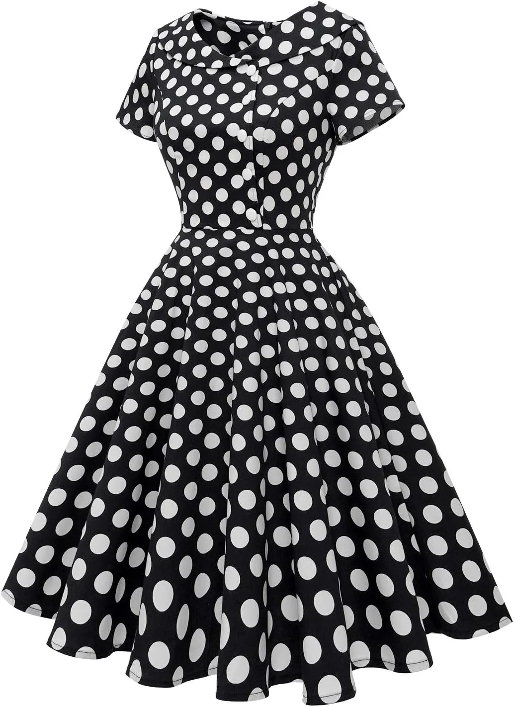 Wedtrend Women's 1950s Vintage Audrey Hepburn Style Cocktail Swing Dresses