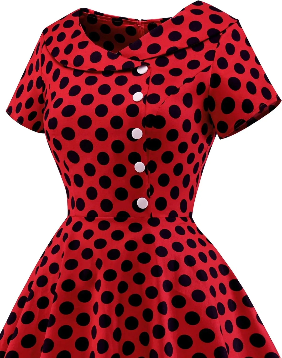 Wedtrend Women's 1950s Vintage Audrey Hepburn Style Cocktail Swing Dresses